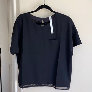 NWT Shift in Time Short Sleeve Top